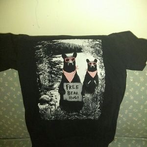 Free bear hugs mens shirt
